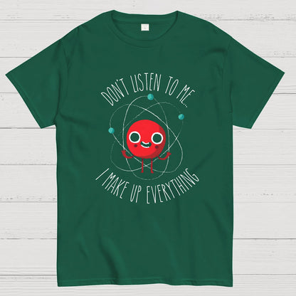 Funny Science Never Trust An Atom Geeky T-Shirt