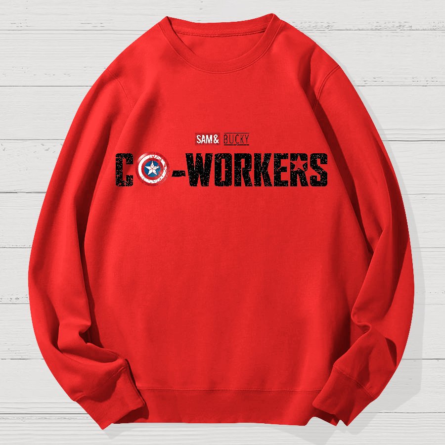 Co-Workers Geek Cotton Sweatshirt