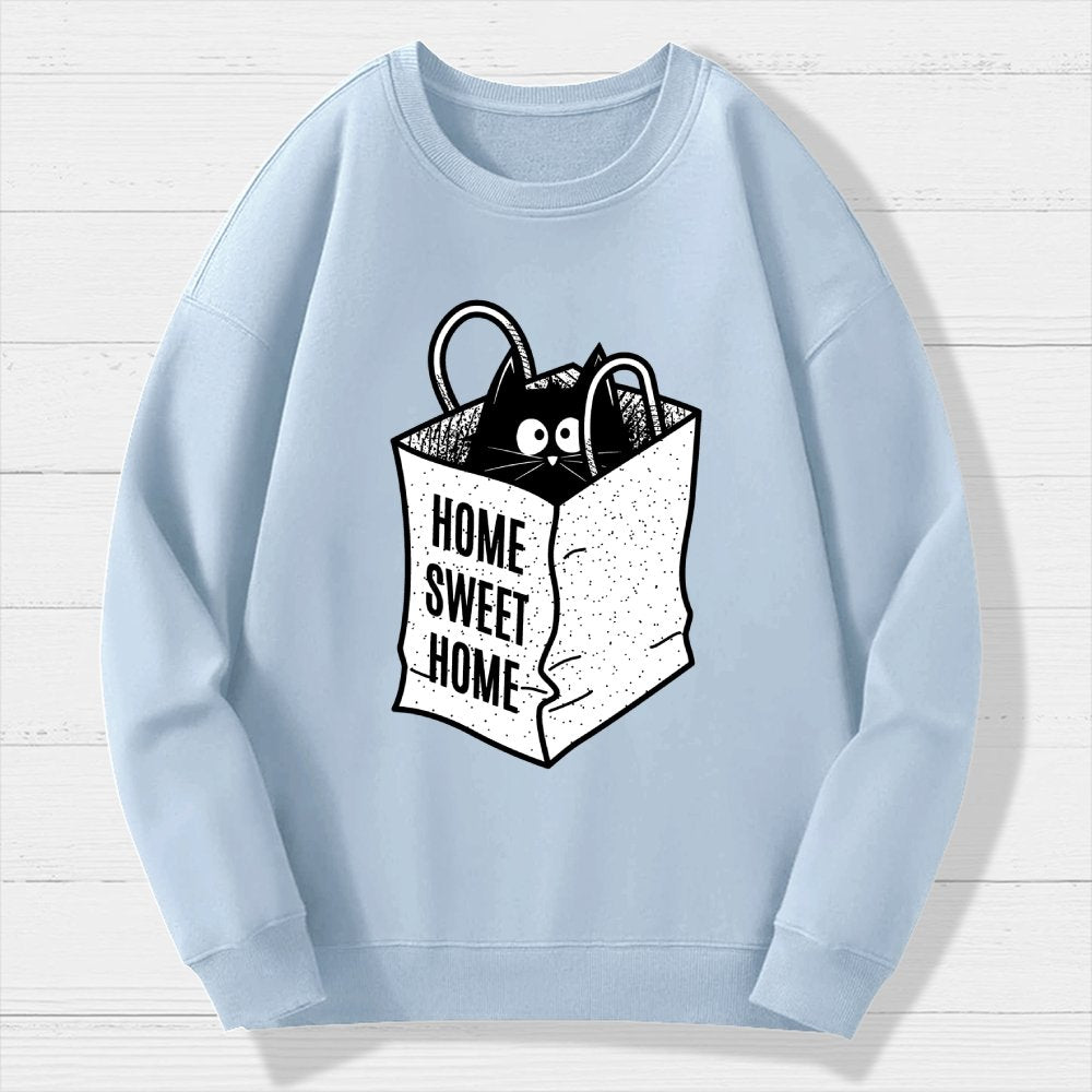 Home Sweet Home Geek Cotton Sweatshirt