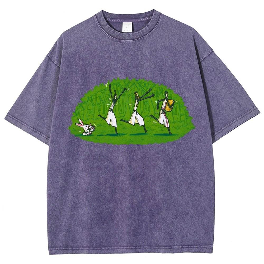 Run Away and Keep Going Vintage Distressed T-shirt