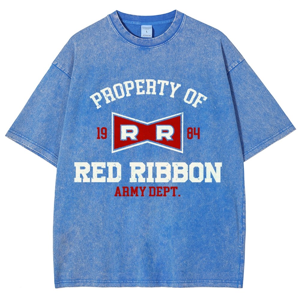 Property of red ribbon Vintage Distressed T-shirt