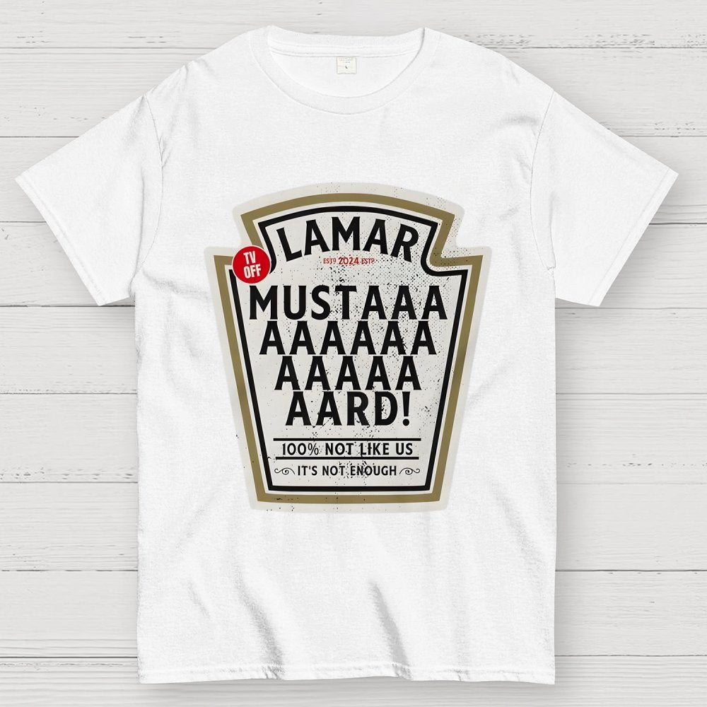 Lamar Mustard TV Off Essential Unisex Geek T-Shirt