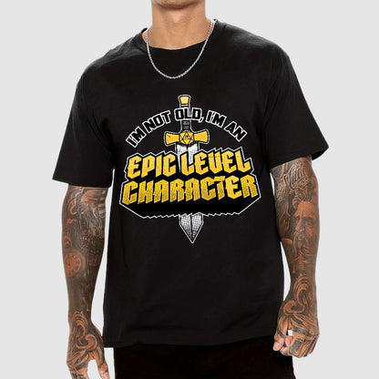 Epic Level Character Geek T-Shirt