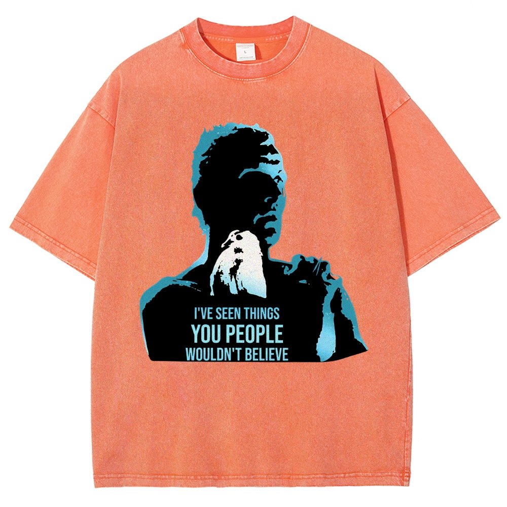 I've Seen Things You People Wouldn't Believe Vintage Distressed T-shirt