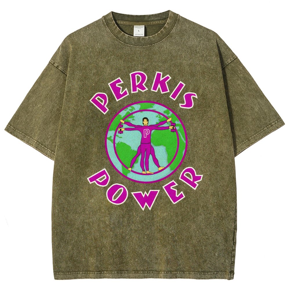 Perkis Power Vintage Distressed T-shirt
