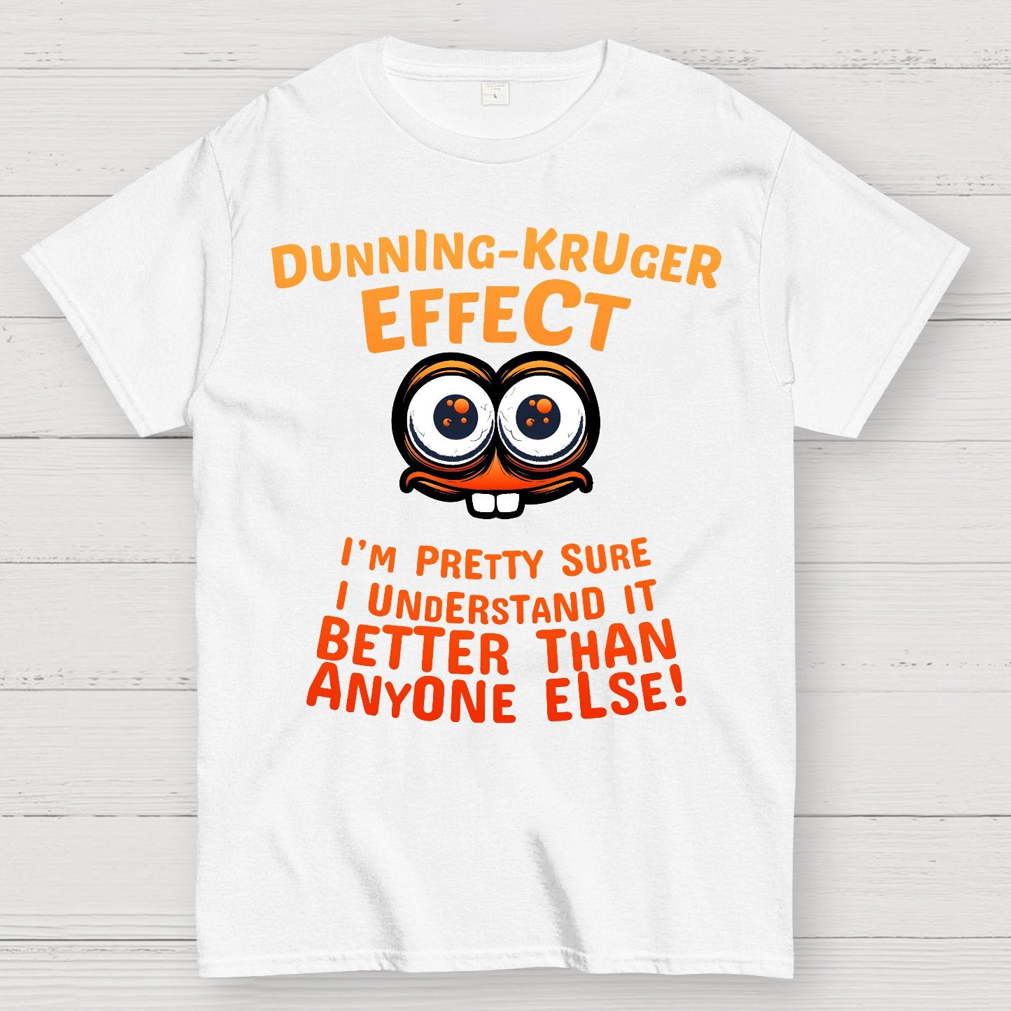 Dunning-Kruger-Effekt Geek T-Shirt