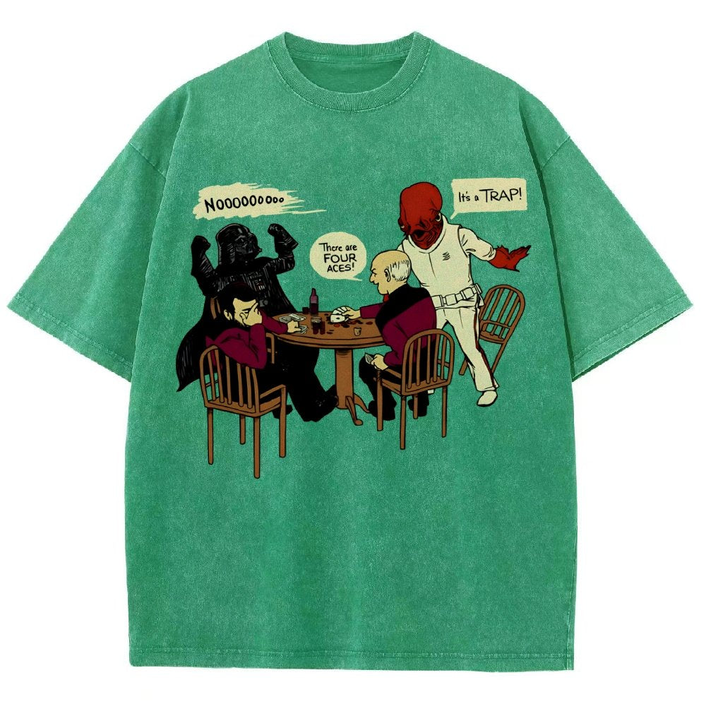 Poker Game Vintage Distressed T-shirt