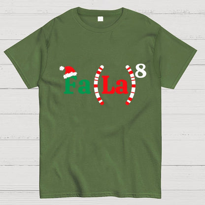 Fa La La La La Christmas Math Geek T-Shirt