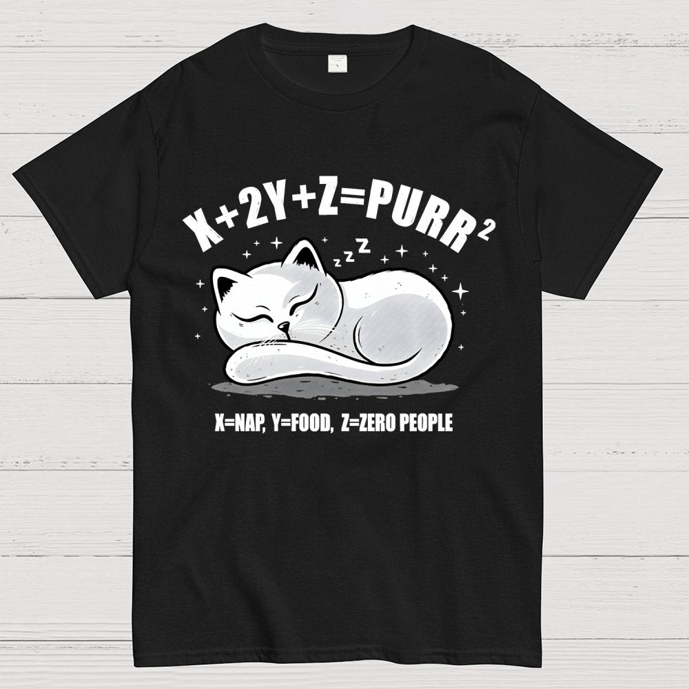 Purrfect Equation Geek T-Shirt