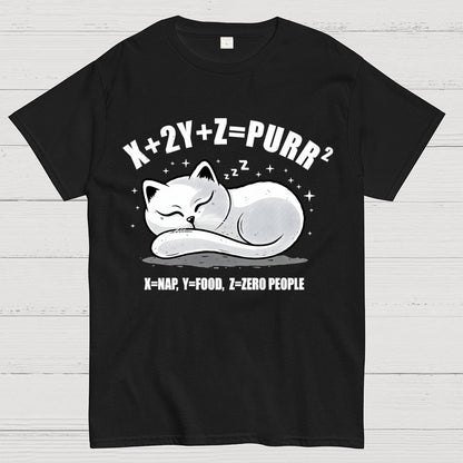 Purrfect Equation Geek T-Shirt
