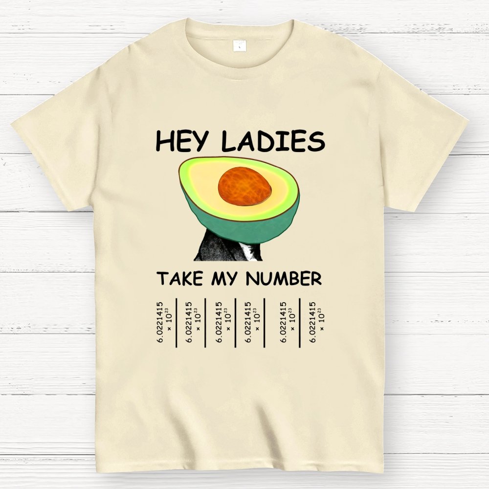 Avocadro - Funny Avogadro's Number Geek T-Shirt