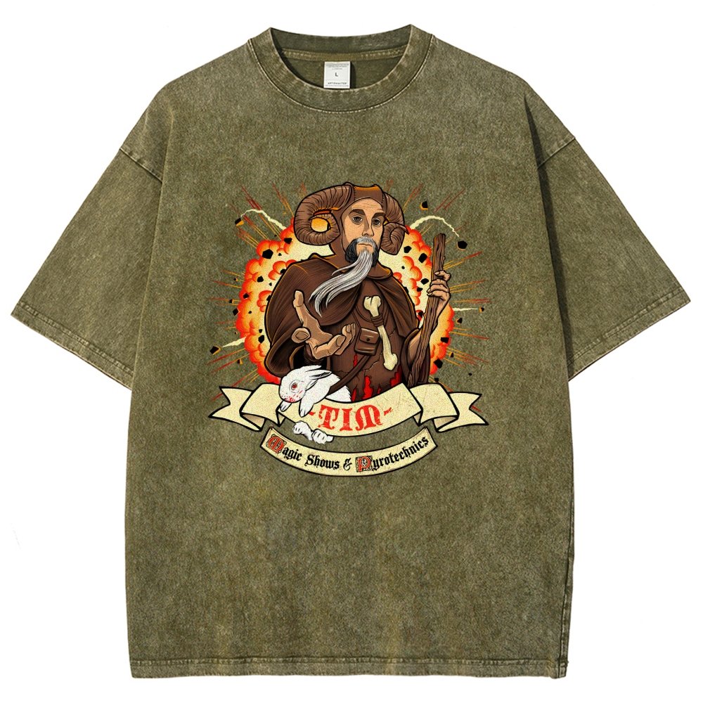 The Enchanter Vintage Distressed T-shirt