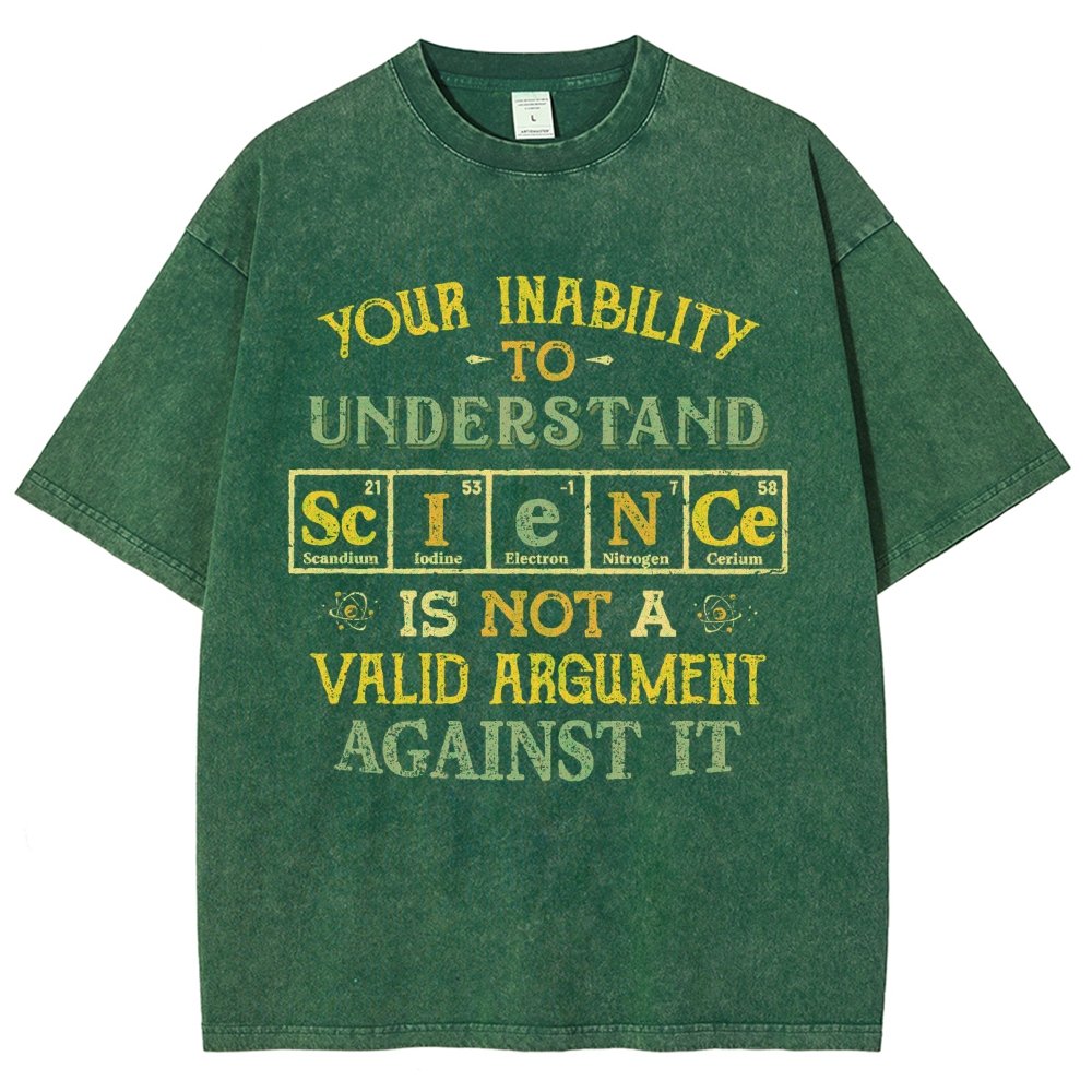 Understanding Science Vintage Distressed T-shirt
