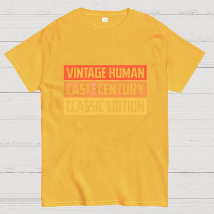 Vintage Human Geek T-Shirt