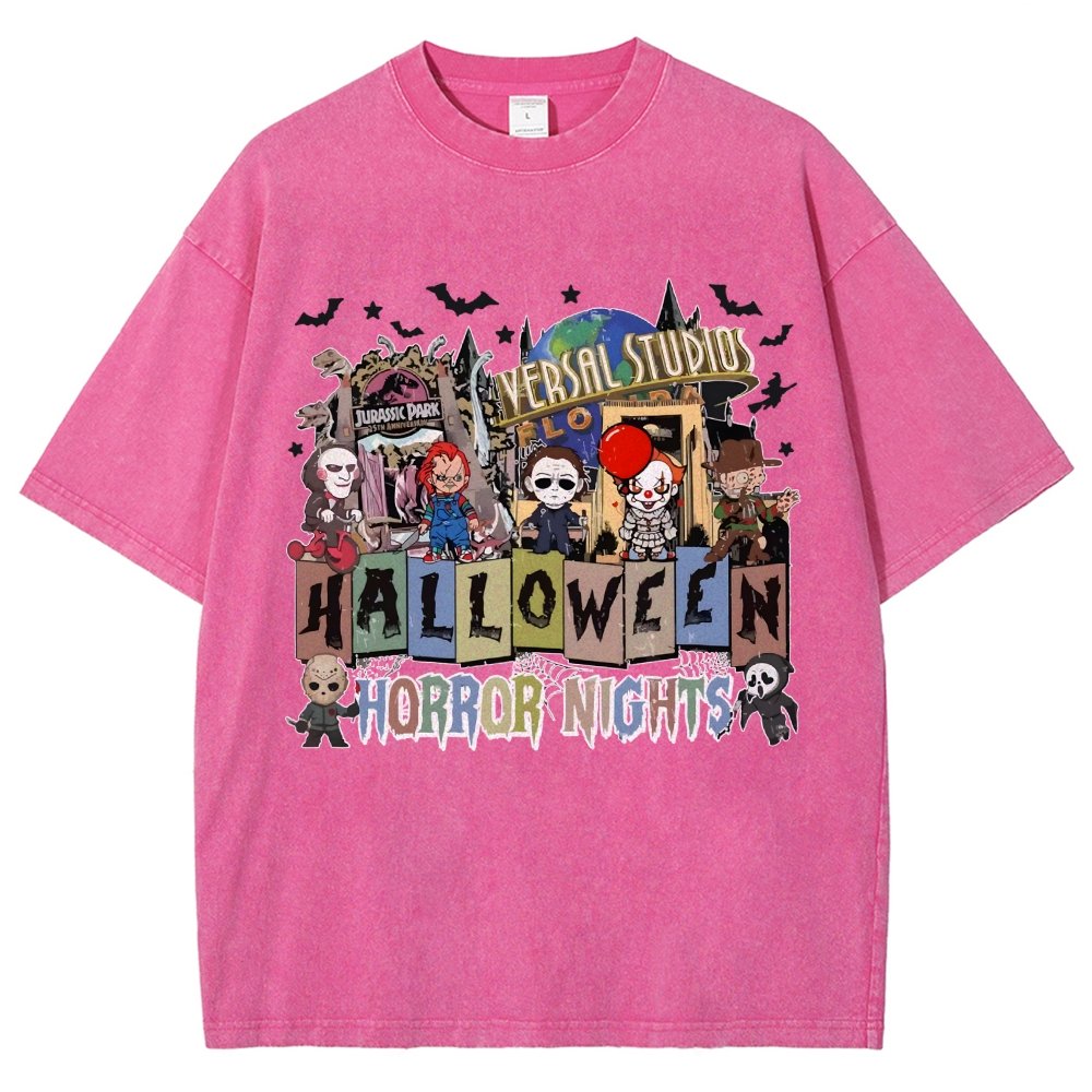 Halloween Horror Nights Vintage Distressed T-shirt