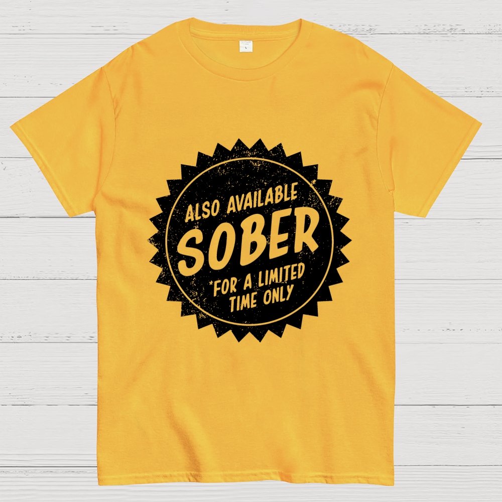 Also Available Sober Geek T-Shirt