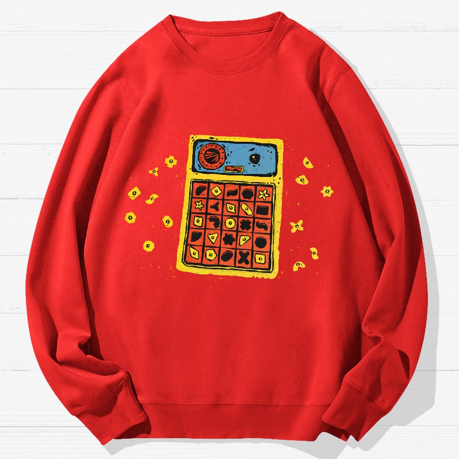 Perfect Anxiety Geek Cotton Sweatshirt
