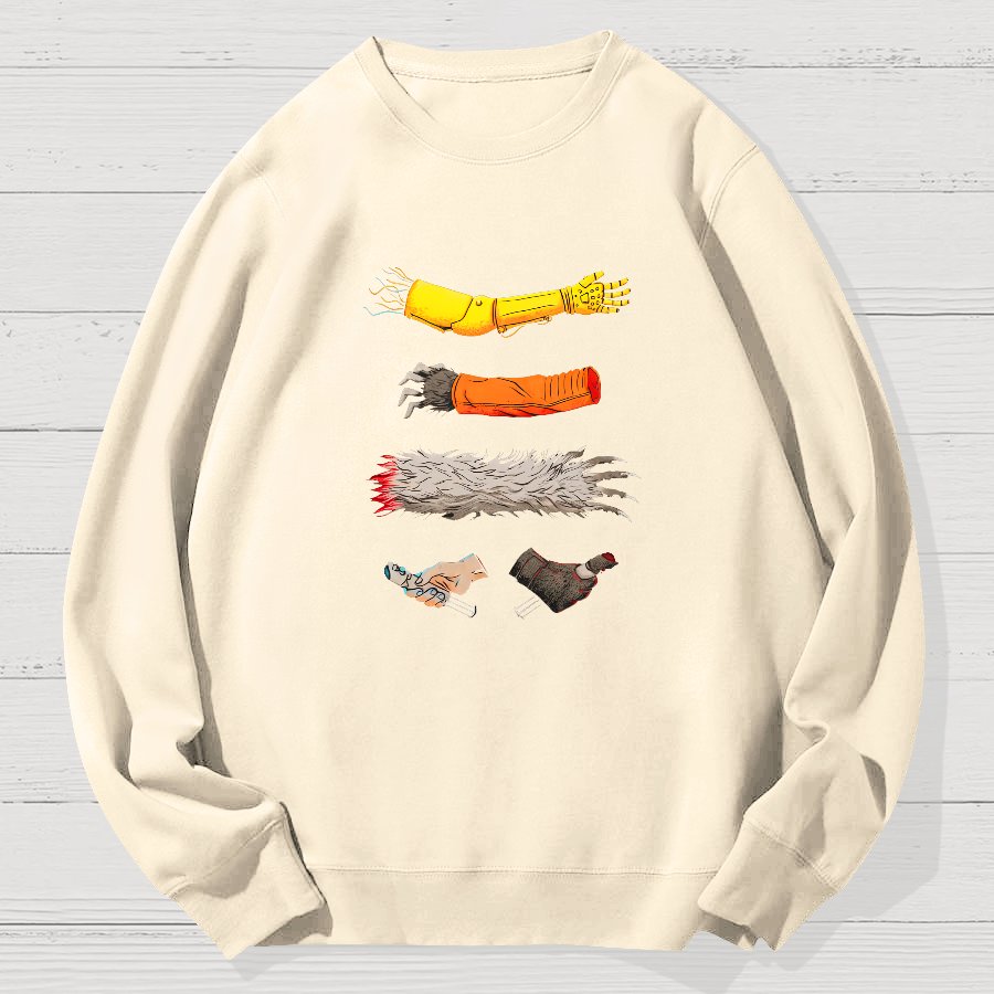 Casualties of Wars Geek Cotton Sweatshirt