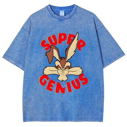 Super Genius Vintage Distressed T-shirt