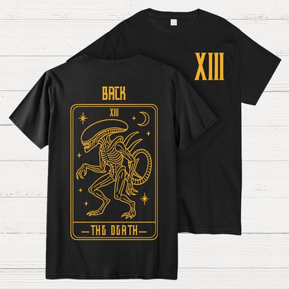Mystery Tarot Front And Back Printing Geek T-Shirt