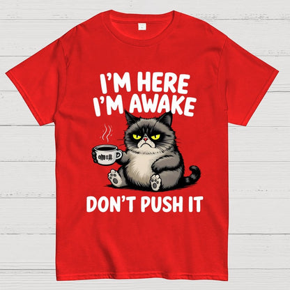 Tired Cat Geek T-Shirt