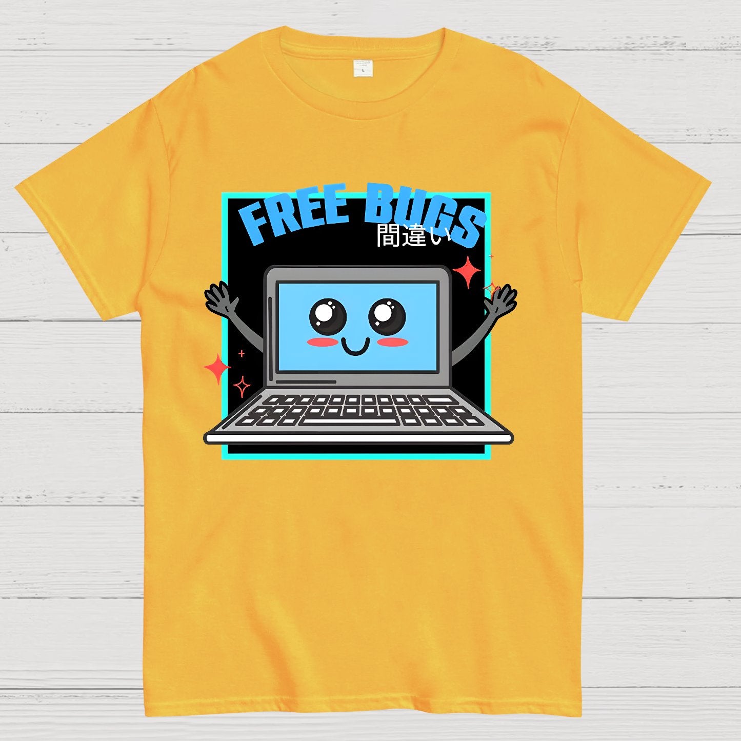 Free Bugs Geek T-Shirt
