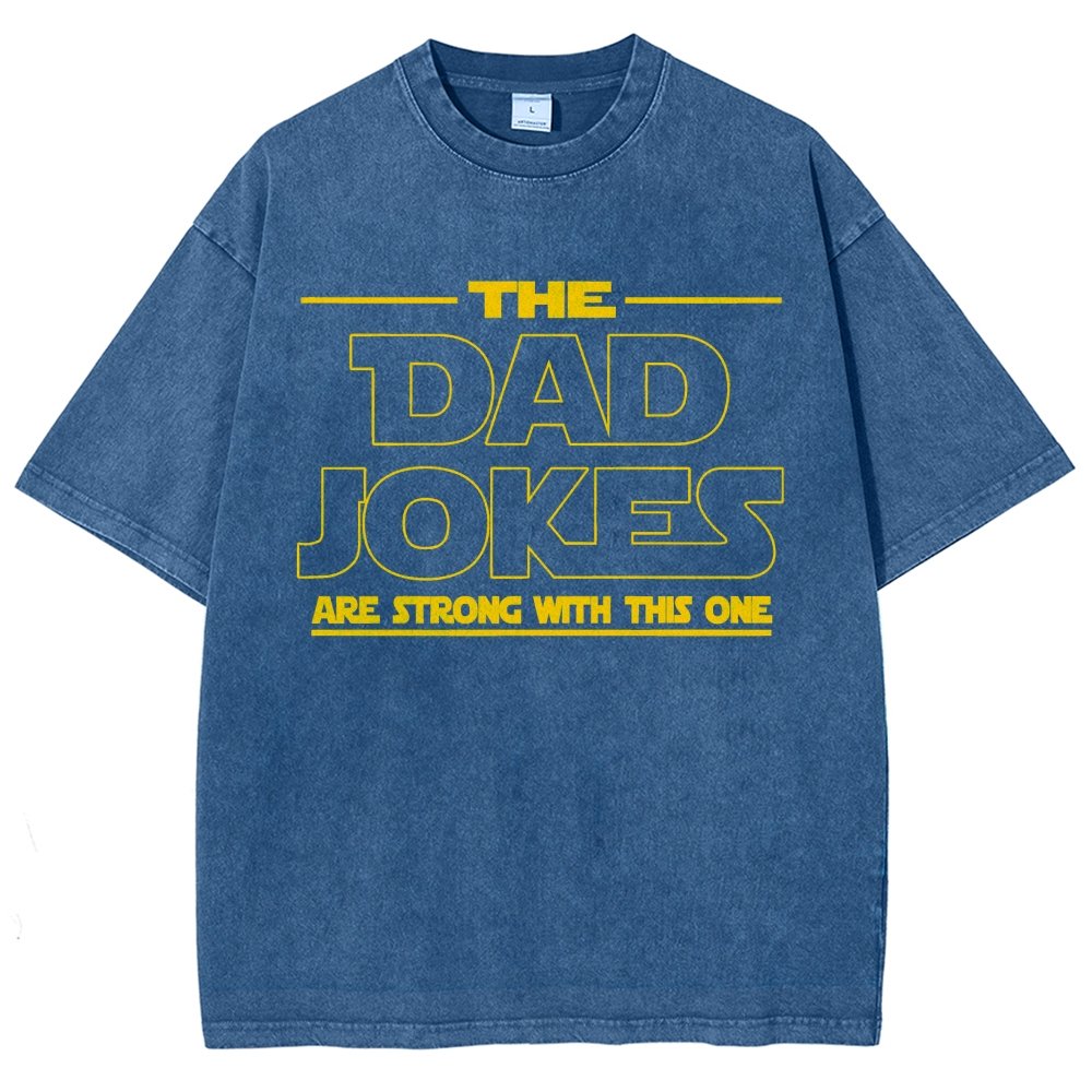 The Dad Jokes Vintage Distressed T-shirt