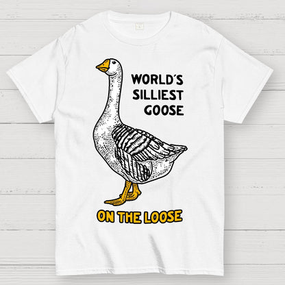 World's Silliest Goose Geek T-Shirt
