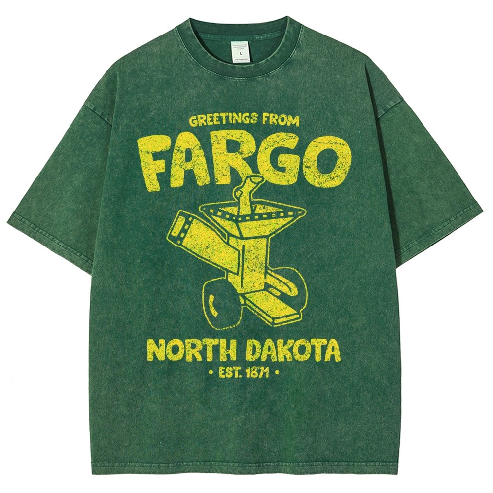 Greetings From Riverton Vintage Distressed T-shirt