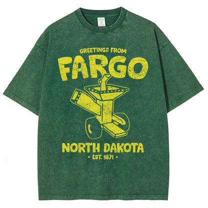 Greetings From Riverton Vintage Distressed T-shirt