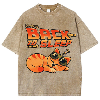 Back To Sleep Vintage Distressed T-shirt