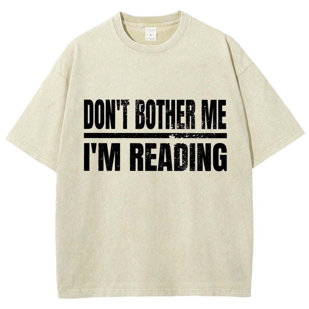 Don't Bother Me Vintage Distressed T-shirt