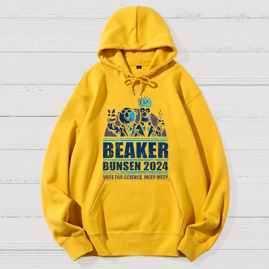 Vote For Science Geek Cotton Hoodie