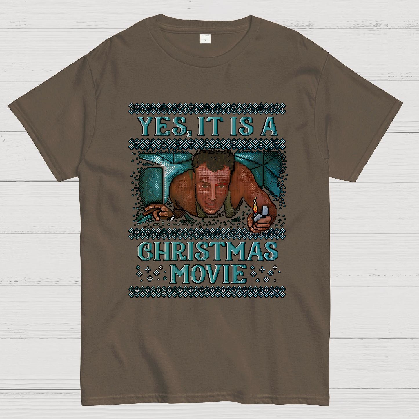 Gen-X Christmas Movie Geek T-Shirt