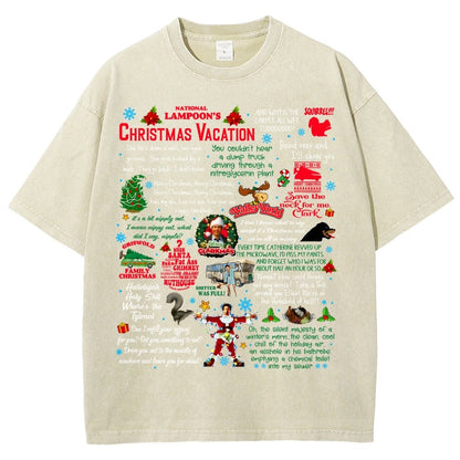 Holiday Vacation Quote Vintage Distressed T-shirt