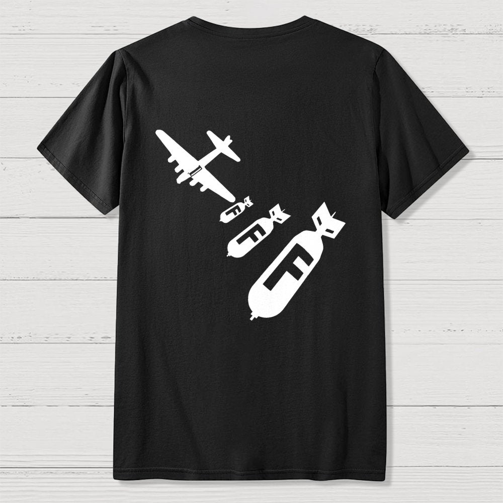 Funny - Dropping F Bombs Front And Back Printing Geek T-Shirt