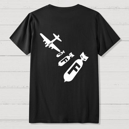 Funny - Dropping F Bombs Front And Back Printing Geek T-Shirt