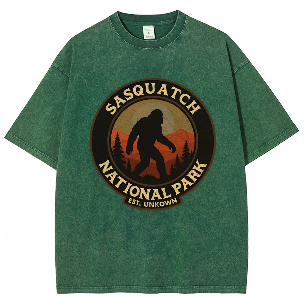 Sasquatch National Park Vintage Distressed T-shirt