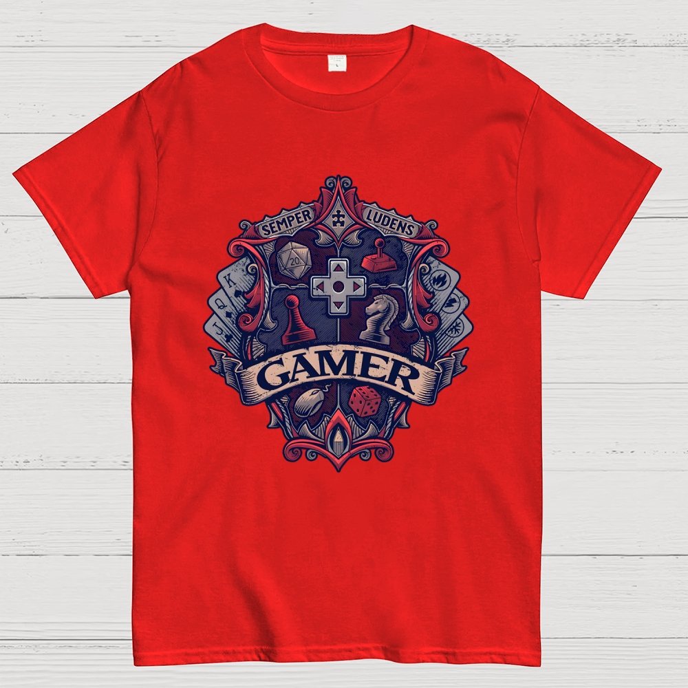 Gamer Crest Geek T-Shirt