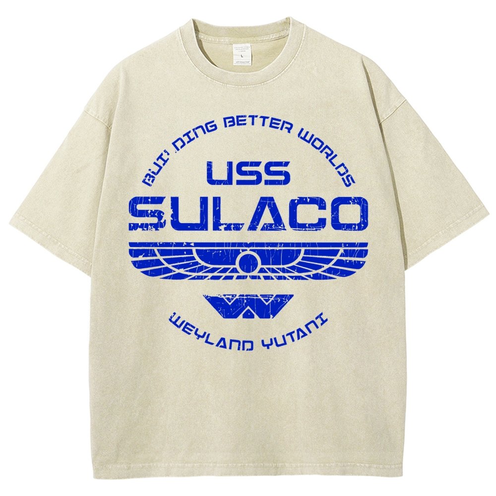 USS Starlight Vintage Distressed T-shirt