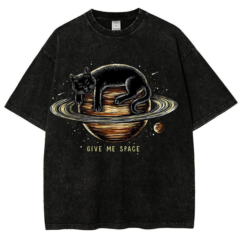 Give me space Vintage Distressed T-shirt