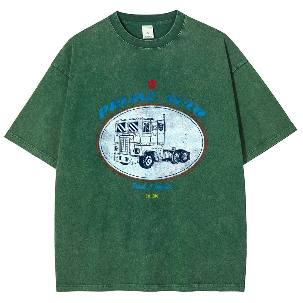 Prime Auto Vintage Distressed T-shirt