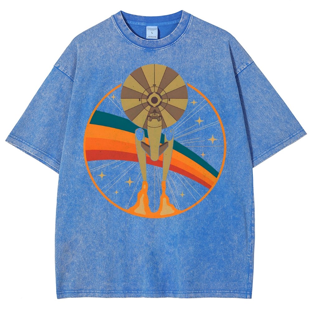 Space Date 1966 Vintage Distressed T-shirt