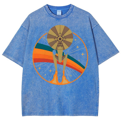 Space Date 1966 Vintage Distressed T-shirt