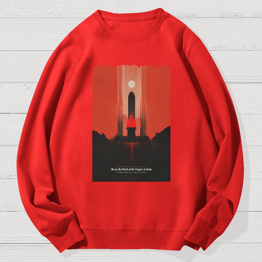 Syrinx Temple Priest Geek Cotton Sweatshirt