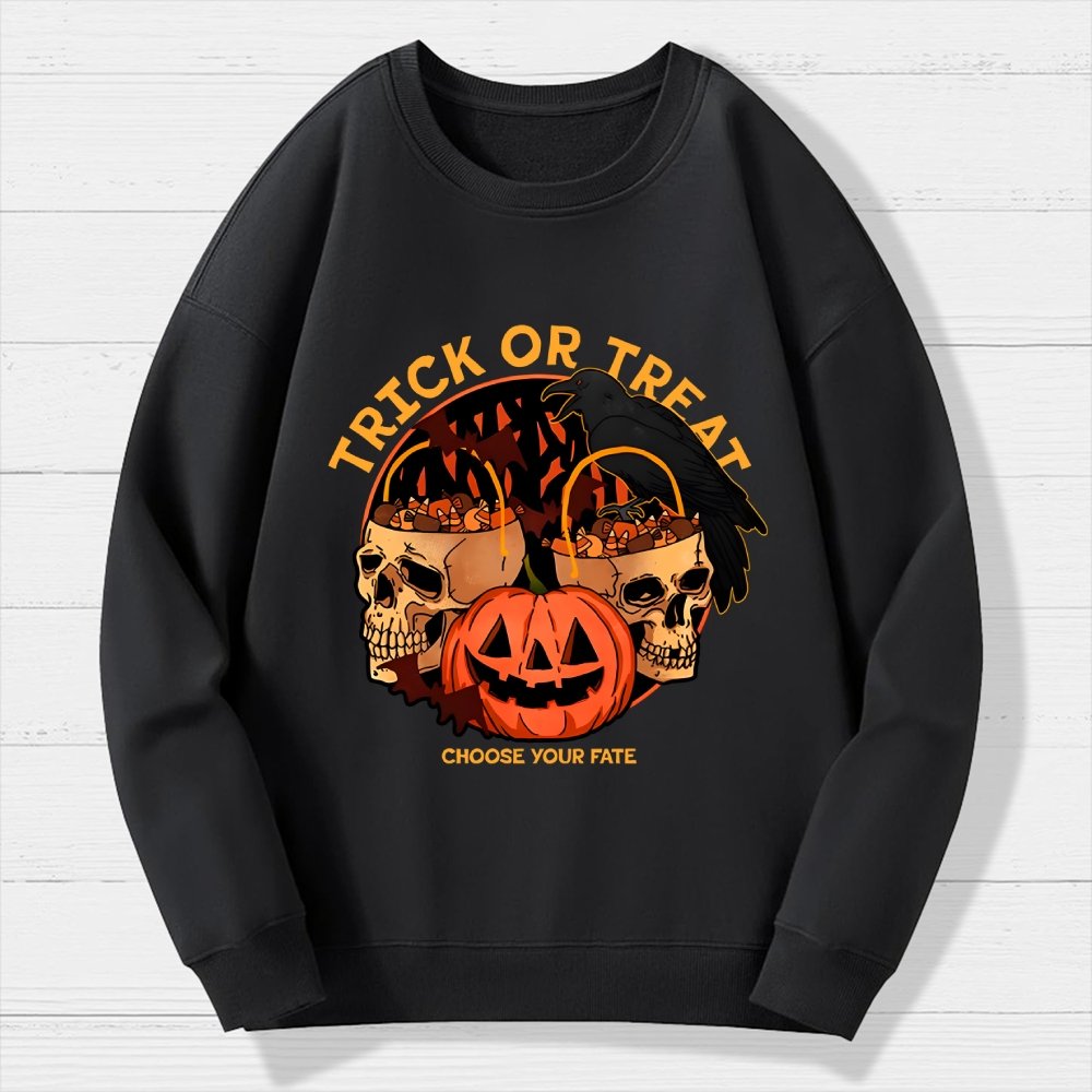Choose Your Fate Geek Cotton Sweatshirt
