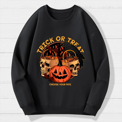 Choose Your Fate Geek Cotton Sweatshirt