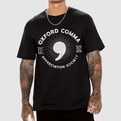 Oxford Comma Geek T-Shirt