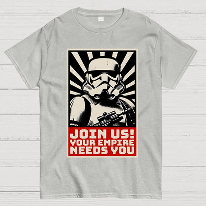 Join Us Your Realm Needs You Geek T-Shirt