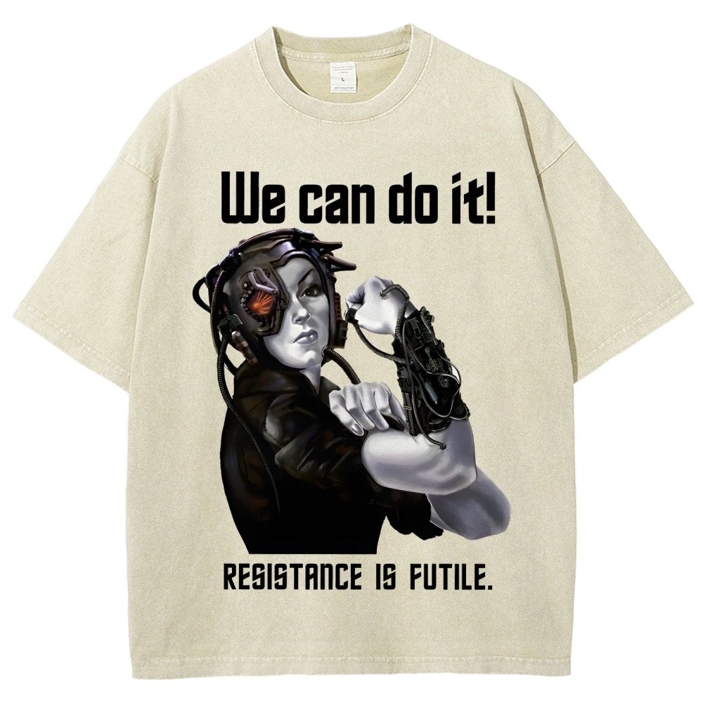 We Can Do It Opposing Is Hopeless Vintage Distressed T-shirt